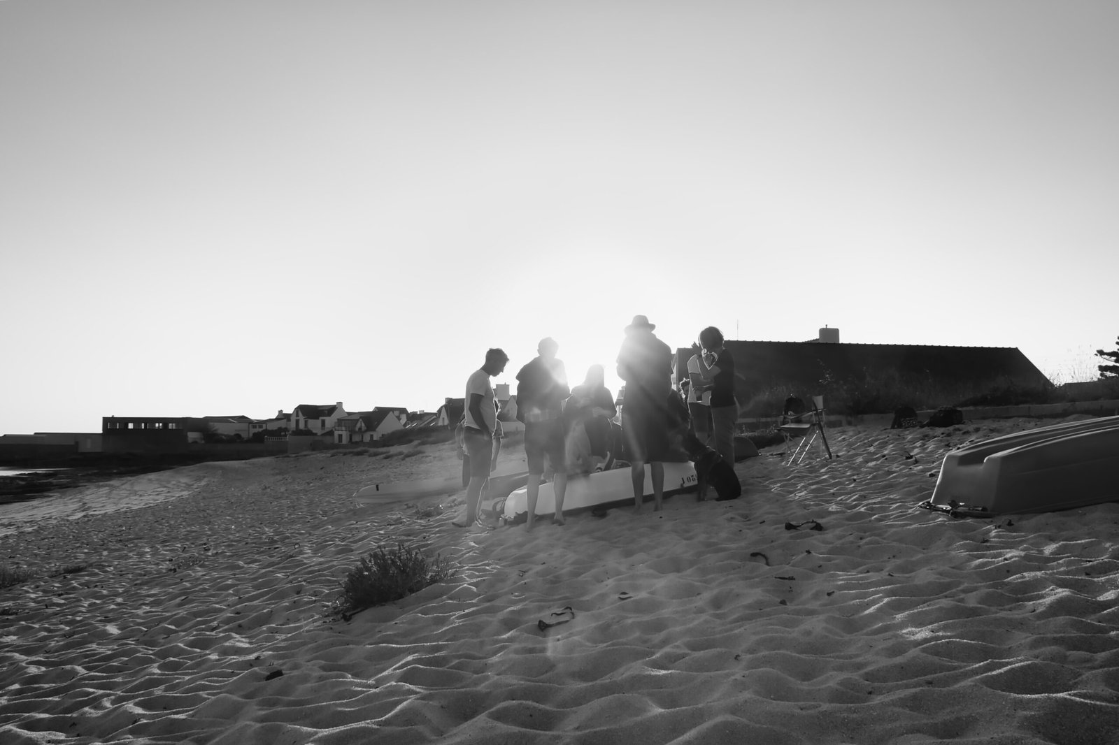 Séance photo famille en Pays Bigouden au bord de la mer